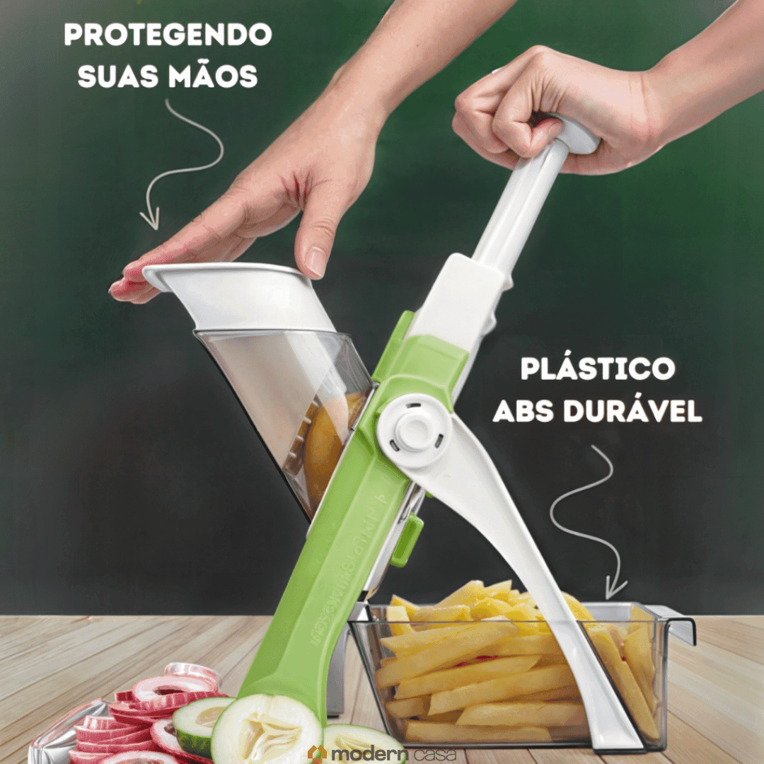 Cortador Mandoline Multifuncional 5 Funções