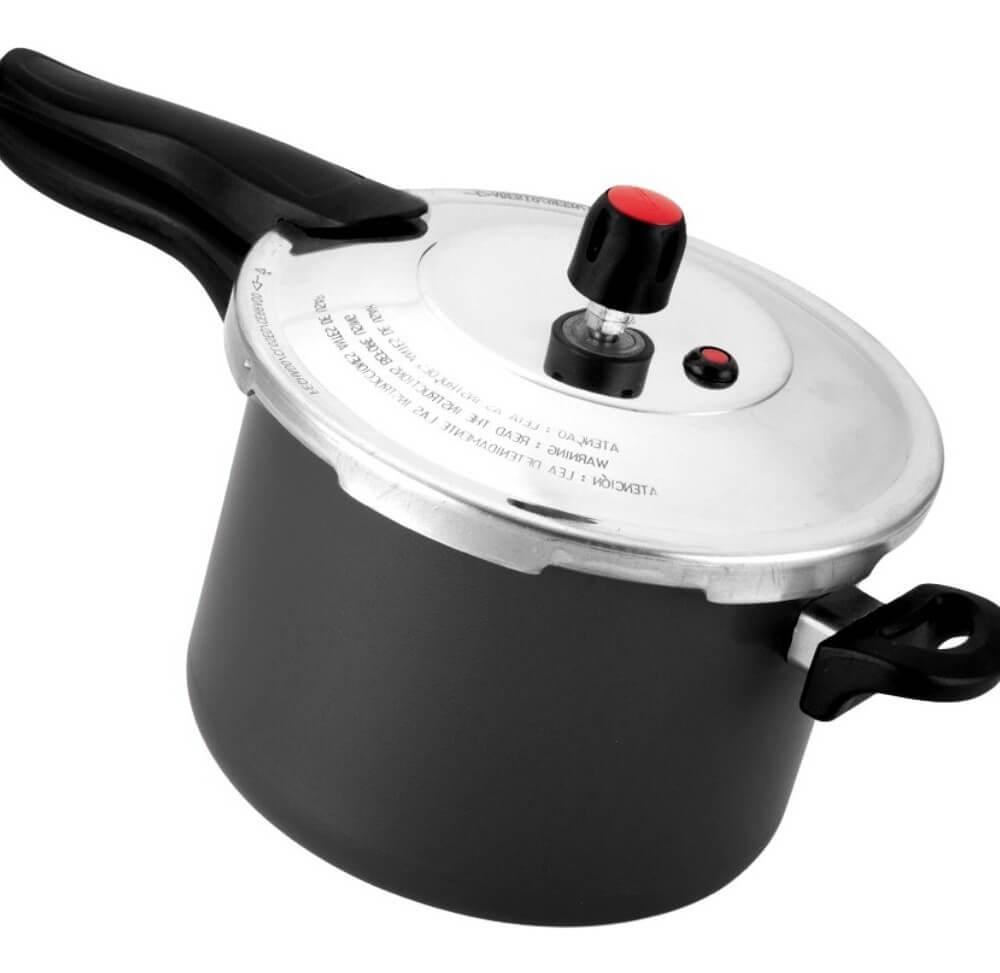 Panela Pressão 4,5l Antiaderente - Cinza