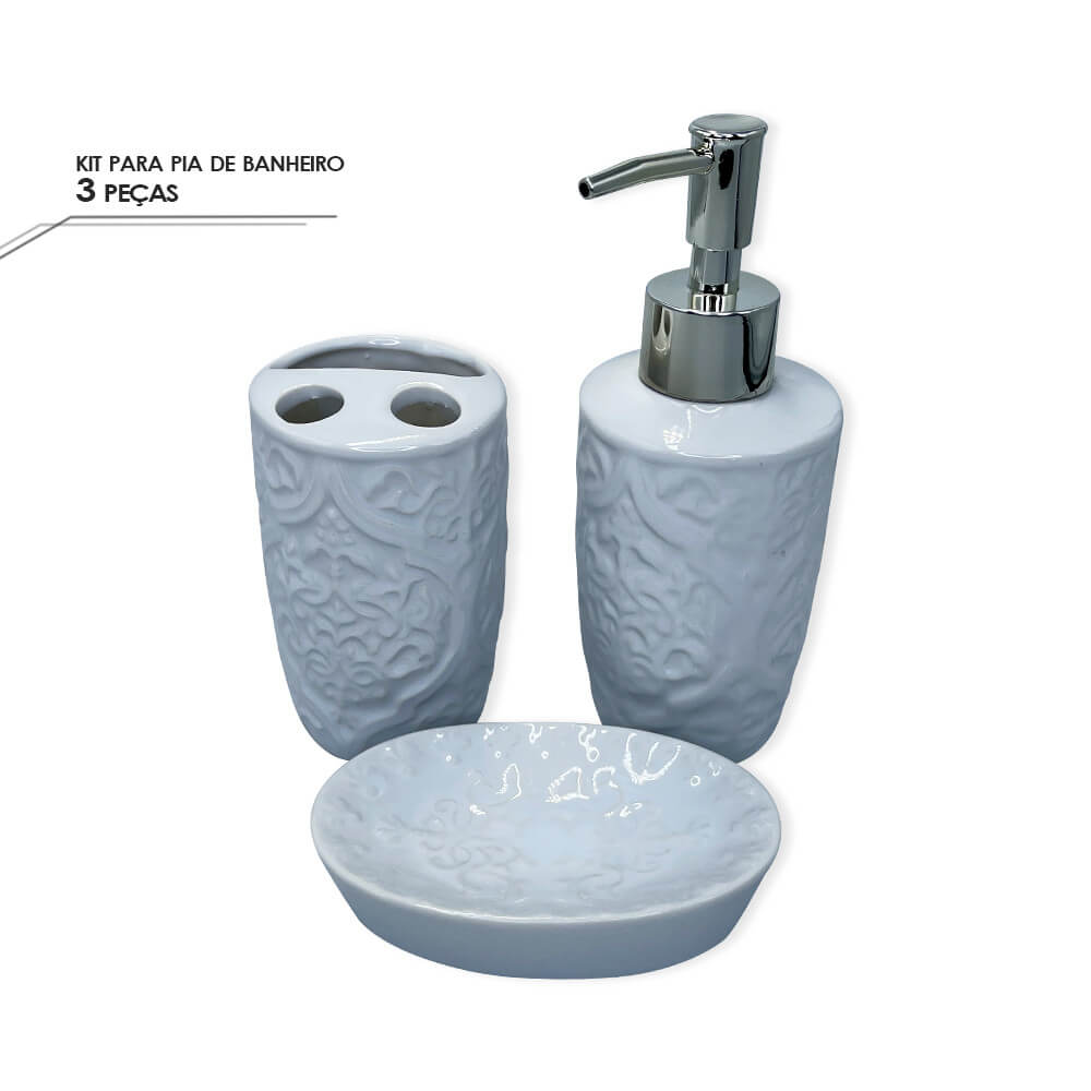 Kit para Banheiro - 3 Peças