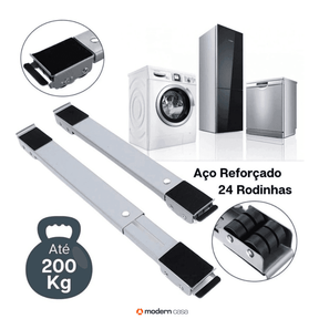 Suporte Para Pesos Com Rodinhas Ajustáveis