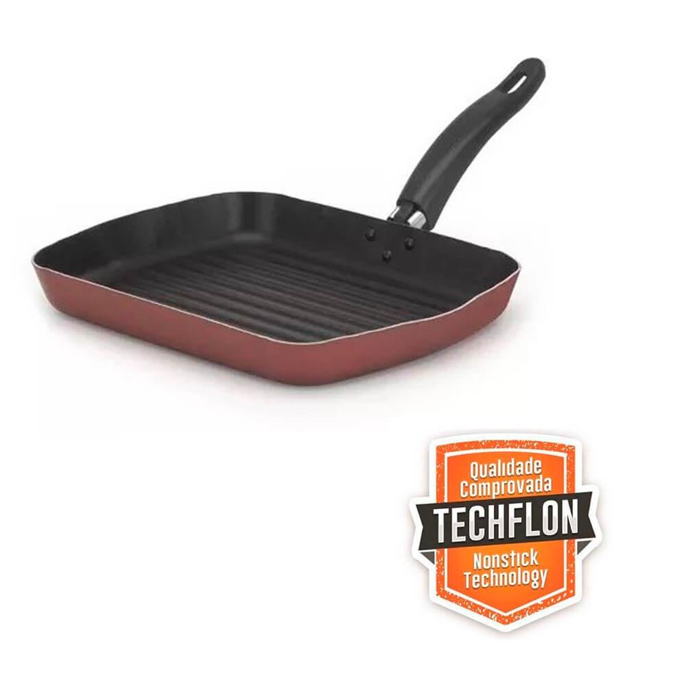 Frigideira Grill Antiaderente