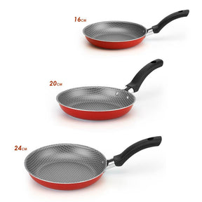 Kit de Frigideiras Antiaderentes - 3 peças