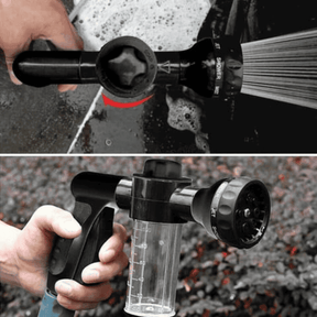 Pistola D'água de Alta Pressão de Espuma 8 em 1