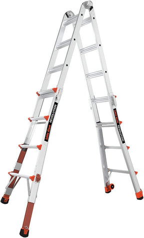 Little Giant Ladder 12017-801 Revolution M17 with Ratcheting Levelers