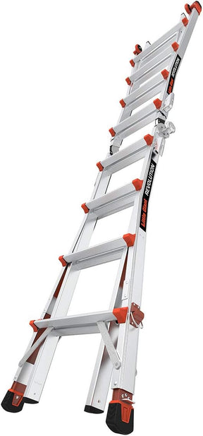 Little Giant Ladder 12017-801 Revolution M17 with Ratcheting Levelers