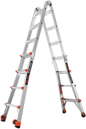 Little Giant Ladder 12017-801 Revolution M17 with Ratcheting Levelers