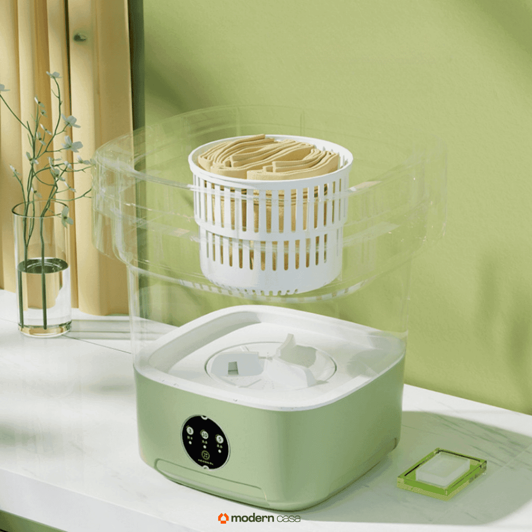 Mini Máquina de Lavar Portátil TurboClean
