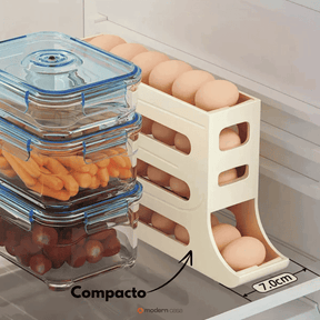 Porta Ovos Dispense Organizador De 4 Andares (Compre 2 Leve 3)