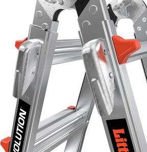 Little Giant Ladder 12017-801 Revolution M17 with Ratcheting Levelers