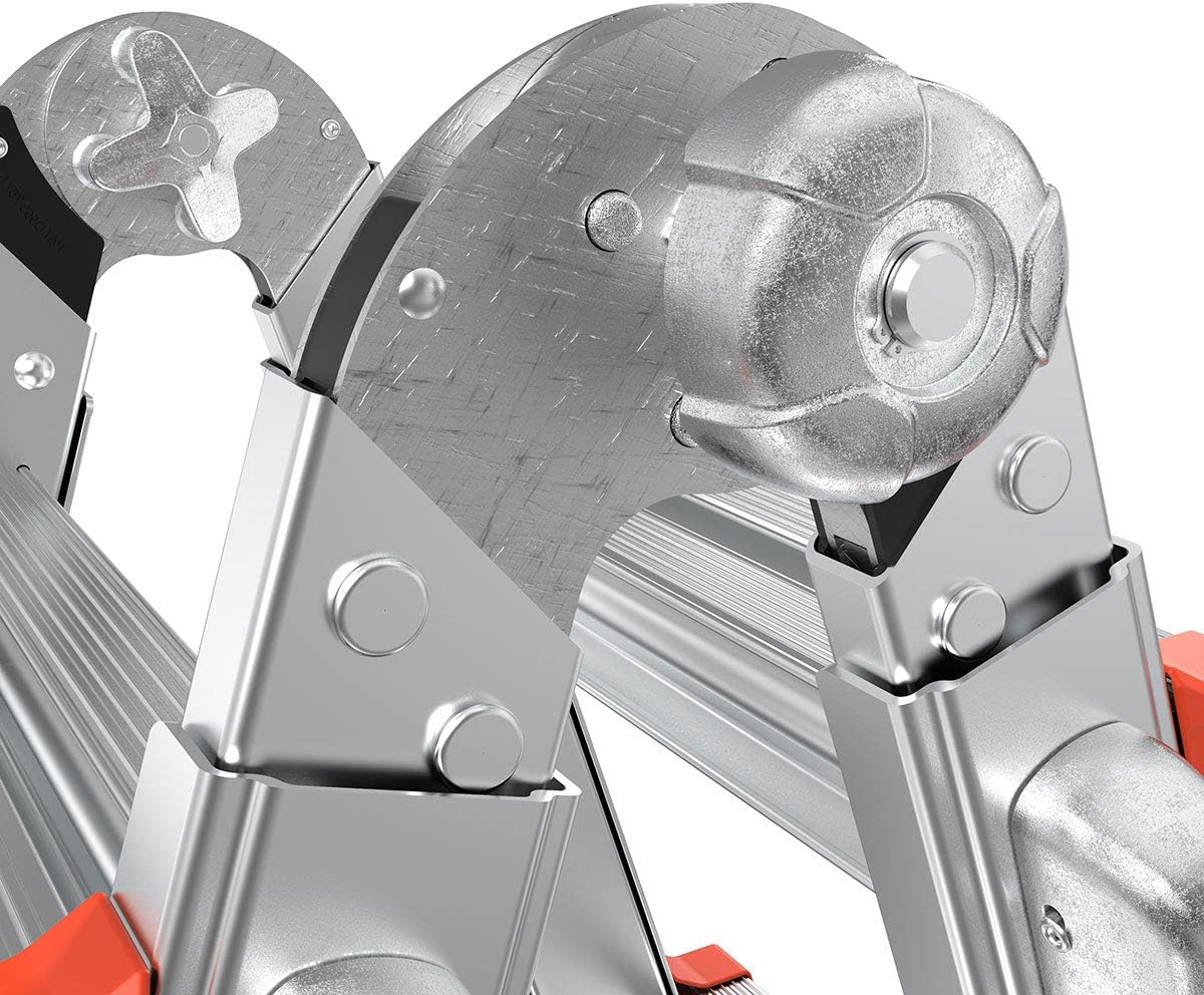Little Giant Ladder 12017-801 Revolution M17 with Ratcheting Levelers