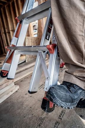 Little Giant Ladder 12017-801 Revolution M17 with Ratcheting Levelers