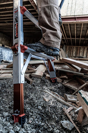 Little Giant Ladder 12017-801 Revolution M17 with Ratcheting Levelers