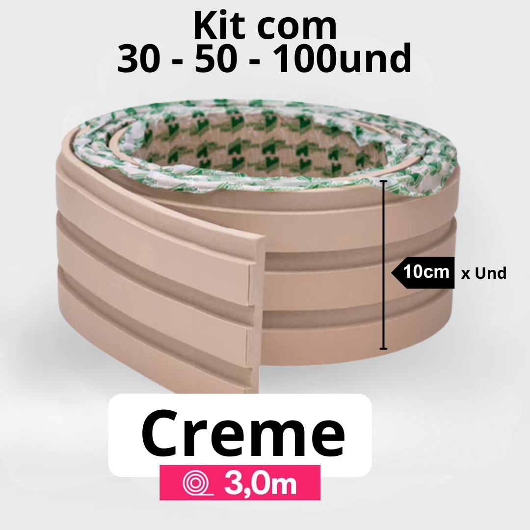 Kit Painel Ripado Autocolante 3M Laminado  | Linha Madeto | DIY