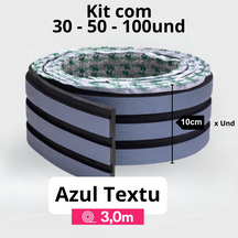 Kit Painel Ripado Autocolante 3M Laminado  | Linha Madeto | DIY